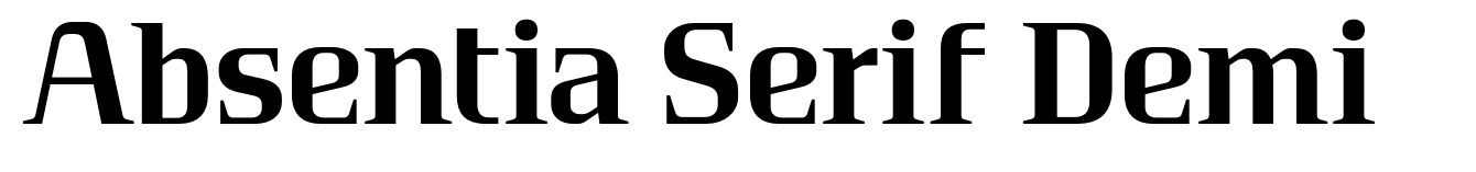 Absentia Serif Demi